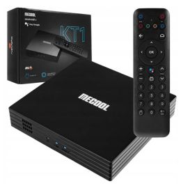 Android TV BOX Mecool KT1, 2/16 ГБ, Android TV 10, цюнэр DVB-T/T2/C STB, WiFi 2.4G/5G, BT 4.2, RJ45 100M