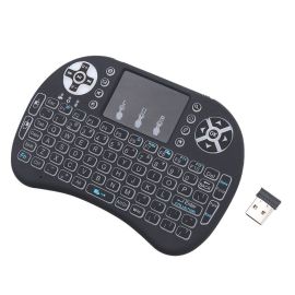 Wireless Illuminated Mini Keyboard with Touchpad i8-PRO 2.4GHz for Mini PC Smart TV BOX Android TV Box | MWK08-PRO | Riitek | VenSYS.pl