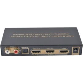 HDMI v2.0 eARC/ARC Audio Extractor and Splitter 1x2 | HDCN0047M1 | ASK | VenSYS.pl