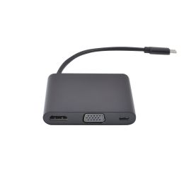 Docking station 5 in 1 Type-C ,VGA, HDMI, USB3.0x2, 4K/30Hz up to 1920 | HDCN0048M1 | VenBOX | VenSYS.pl