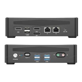 Small size Mini PC Intel 12th Gen N100, Dual RJ45, HDMI, DP, Support PXE, AWAL, WOL, RTC, Desktop Computer like NUC | F11-N100 | Eglobal | VenSYS.pl