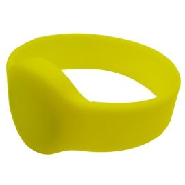 RFID Bracelets / Silicone Bracelet / WER / Yellow | WER-H5F-P00-H0N_45 | Batag | VenSYS.pl
