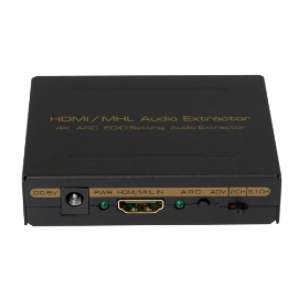 Version 1.4    HDMI to HDMI + Audio ( SPDIF+ L/R)  Audio Extractor (ARC&4K) | HDSN0020M1 | ASK | VenSYS.pl