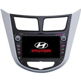 Android DVD Multimedia GPS Car System ZDX-7025 for HYUNDAI Verna Accent Solaris 2011-2012 | ZDX-7025 | ZDX | VenSYS.pl