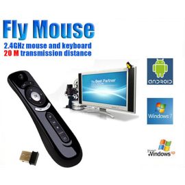 Fly Air Mouse T2 AF100 2.4G Wireless Android RemoteGyroscope Mice Control 3D Motion Combo Computer Peripheral | AF100 | N/A | VenSYS.pl