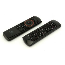 Fly Air Mouse Keyboard & Infrared Remote Control Riitek RII K25A RT-MWK25A 2.4Ghz, Audio Chat, for TV BOX, PC, Games, Black | RT-MWK25A | Riitek | VenSYS.pl