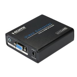 VGA to 4K HDMI Converter, UHD Scaler Video & Audio, Conversion Adapter for TV, Projector HDV9330 | HDV-9330 | PlayVision | VenSYS.pl