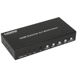 HDMI Switcher 2X1 multi-viewer Full HD Audio HDCP HDV-821PR | HDV-821PR | PlayVision | VenSYS.pl