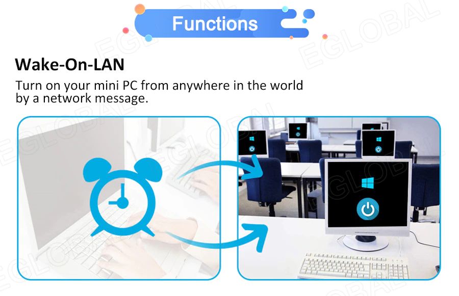 Image of powerful computer with passive cooling for industrial applications: in commerce, production, offices. Well equipped with interfaces for connecting different peripherals