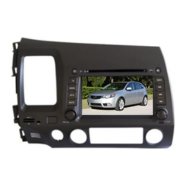 Car DVD Multimedia Touch System ST-8038C for old CIVIC left | ST-8038C | LSQ Star | VenSYS.pl